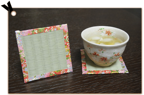 い草コースター2枚